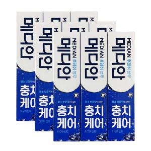 메디안 후레쉬 블루 치약 충치케어 120g x 9개