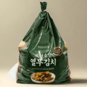 조선호텔김치 피코크 열무김치 1.5kg 국내산 김장 얼갈이 자취방 호텔식