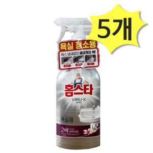 홈스타 바이럭스 세정제 욕실용 750ml x 5개 물때제거 욕실청소