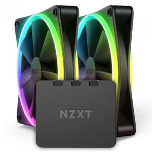 브라보텍 NZXT F140 RGB DUO Matte Black 시스템쿨러 (2PACK/Controller)