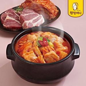 [원할머니] 부드러운 고기 듬뿍 김치찌개 500g x 6팩