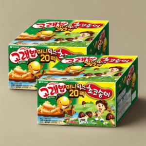 고래송이미니 20P 560g X2개