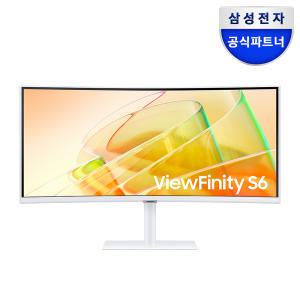 삼성전자 뷰피니티 S6 S65TC S34C650T 34인치 고해상도 모니터 (커브드 | 21:9 WQHD | VA | 100Hz | 썬더볼트4 ) 맥 모니터