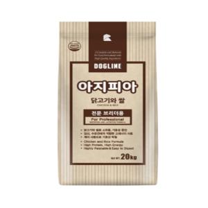 대한사료 아지피아20kg,아지피아플러스(단백질34%) 도그,램스