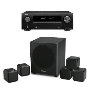 [데논] AVR-X550BT + 미션 M-CUBE+SE 5.1채널스피커