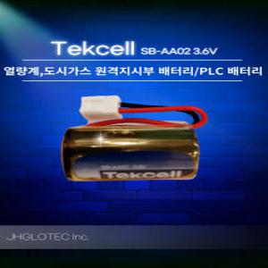 원격지시부 배터리 도시가스 계량기 배터리 열량계 Tekcell 1/2AA 3.6V