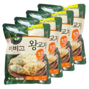 CJ 비비고 만두 왕교자 455g X 4개 1.82kg