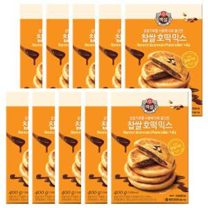 백설 찹쌀호떡믹스 400g x 10개