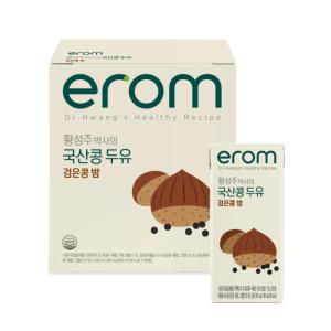 이롬 황성주 국산콩 두유 검은콩 밤 190ml 48팩