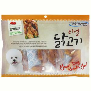 강아지 사사미 간식 리얼 닭고기 치킨 고구마 300g