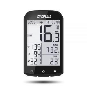 [케이로] 572211 GPS 자전거 컴퓨터 무선 CYCPLUS M1 방수 속도계 주행 거리계 ANT + 블루투스 50 사이클링