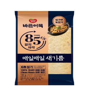 동원 85% 갈치사각 180g 어묵사각