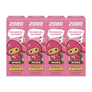 2080 주니어 쿠키런 베리민트 치약 100g, 4입, 1개