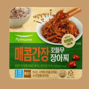 풀무원 매콤간장 꼬들무장아찌 220g 맛있는