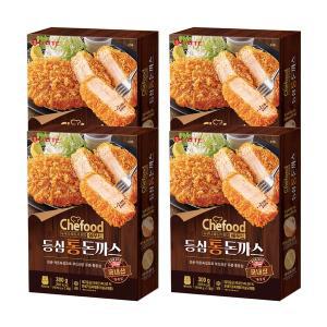 [롯데웰푸드][본사직영] Chefood 등심통돈까스 300gx4개