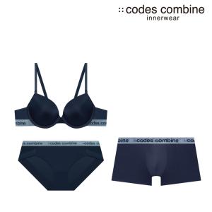 [코데즈컴바인이너웨어](강남점)네이비 커플세트 (CDWBR961NY+CDWBP961NY+CDMDR961NY)