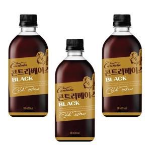 롯데 칸타타 콘트라베이스 블랙 500ml x 24개 커피음료