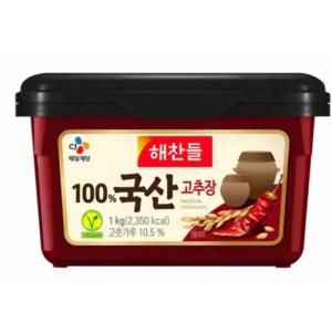 [CJ제일제당] CJ제일제당 해찬들 100% 국산 고추장 1kg