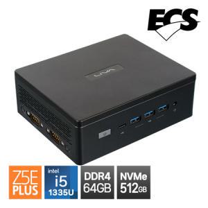 ECS LIVA Z5E Plus 인텔 i5-1335U (64GB/NVMe 512GB) 미니PC COM포트 임베디드IPC