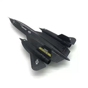 전투기 피규어 미 공군 SR-71 블랙버드 정찰기 모형 합금 완성품 1:144