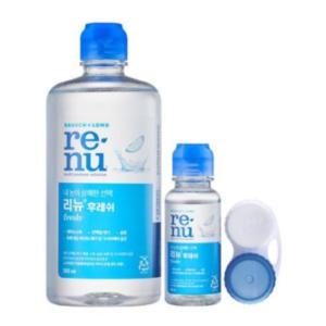 리뉴 후레쉬 355ml + 휴대용 미니 60ml + 렌즈케이스