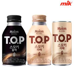 [10%중복쿠폰]티오피 스모키 라떼/블랙 캔커피 275ml x 24캔 / 200ml x36캔 [스타벅스/더블샷/심플리스무스