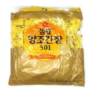 샘표 양조간장 501 6ml×200개