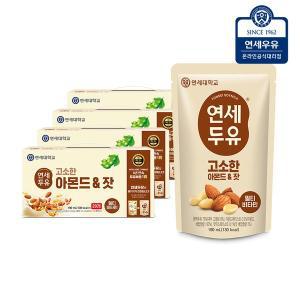 갤러리아 연세두유 아몬드 잣 두유 파우치 190ml x 80팩