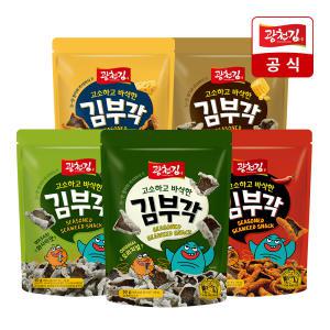 [광천김] 고소하고 바삭한 김부각 50g 맛별 5종 세트