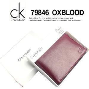 캘빈클라인 지갑 79846 OXBLOOD/남성 반지갑/PASSCASE