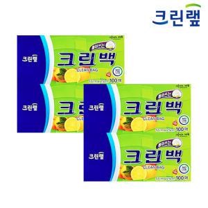 크린랩 크린백(미니/17cmx25cm) 100매 4개 위생팩