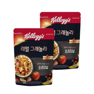 켈로그 리얼 그래놀라, 400g, 2개