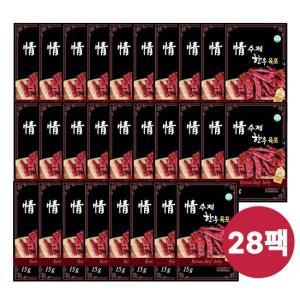 정수제 한우육포 15g*28봉