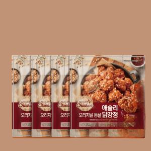 애슐리 치킨 오리지널 통살닭강정 4팩x500G