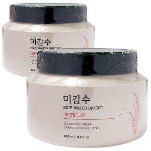 더페이스샵 미감수 브라이트 클렌징 크림 400ml 2개