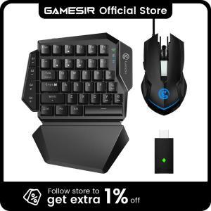 GameSir VX AimSwitch 키보드 마우스 및 어댑터 세트, Xbox 시리즈 플레이스테이션 닌텐도 스위치 비디오