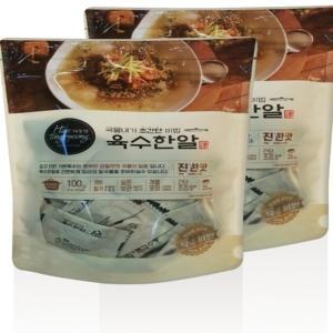 해통령 육수한알 진한맛 100g x2개 육수코인 총50개입