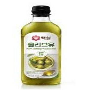 백설 압착 올리브유 900ml