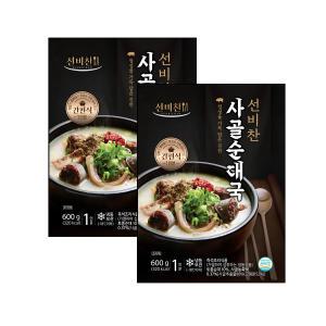 선비찬 사골순대국 600g x 12팩 外