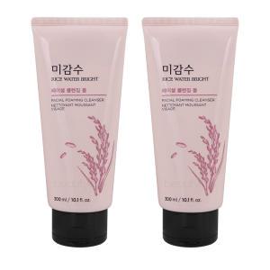 2개 더페이스샵 미감수 브라이트 300ml 클렌징폼