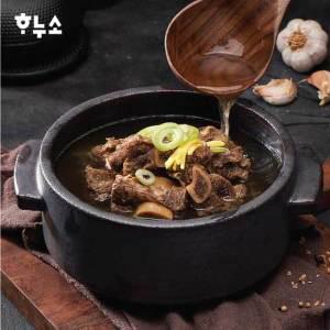 [하누소] 갈비탕700g x 6팩 + 탕소스증정!