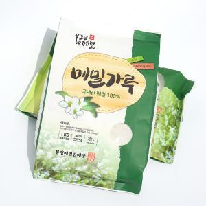 국산 메밀로 만든 100% 봉평 메밀가루 1kg