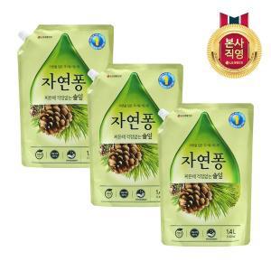 [엘지생활건강]자연퐁 솔잎 1.4L x 3개