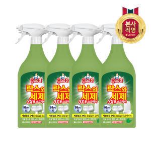 홈스타 락스와세제 욕실청소용 폼 스프레이 후레쉬 500ml x 4개