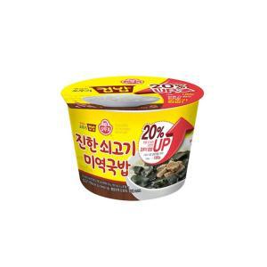 오뚜기 컵밥 진한쇠고기미역국밥 314g x 12개