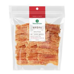 네츄럴코어 치킨소프트슬라이스 400g 대용량 애견간식