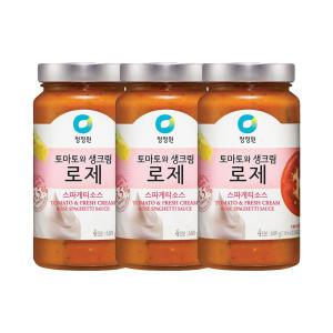 청정원 로제파스타소스, 600g, 3개