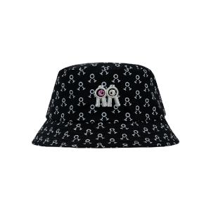 [신세계몰]롤링롤라이 버킷햇 로고패턴 핑크아이 Bucket Hat Logo Pattern Pink Eye