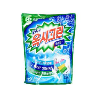 옥시크린 분말 표백제 보충형 리필 2.5kg x1개