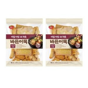 동원 바른어묵 국탕용 종합 1kg 2개